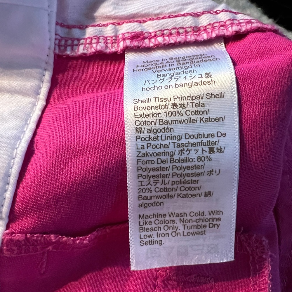 J. Crew 5" Classic Chino Short in Soft Azalea sz 14 NWT - Picture 14 of 16